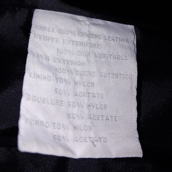 Liz Claiborne Leather Jacket - Picture 4 of 5